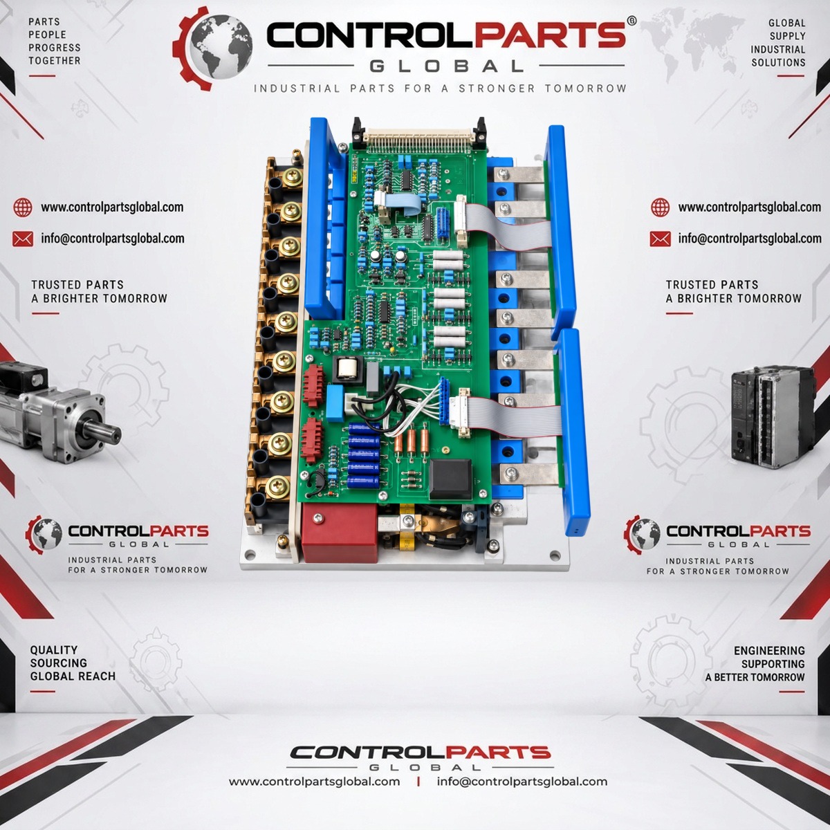 Heidelberg Electronic Board & Power Block Assembly - 91.101.1111 / 91.101.1111/01 — 91.101.1111
