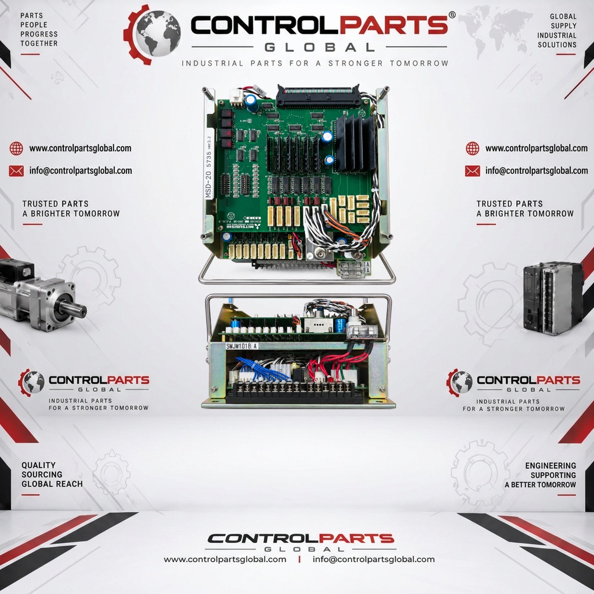 Mitsubishi Electric MSD-20 — Mitsubishi MSD-20 Control / Electronic Module, Printing — ControlParts Global