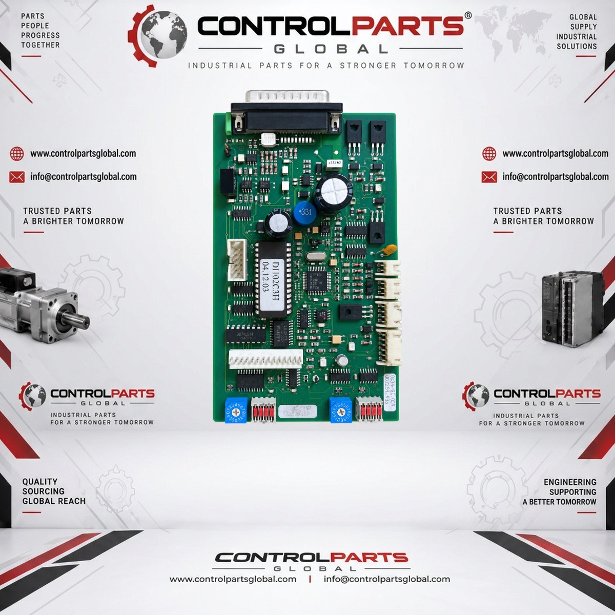 HEIDELBERG DI102C3H — Heidelberg InkLine / Automatic Ink System Control Board, Printing — ControlParts Global