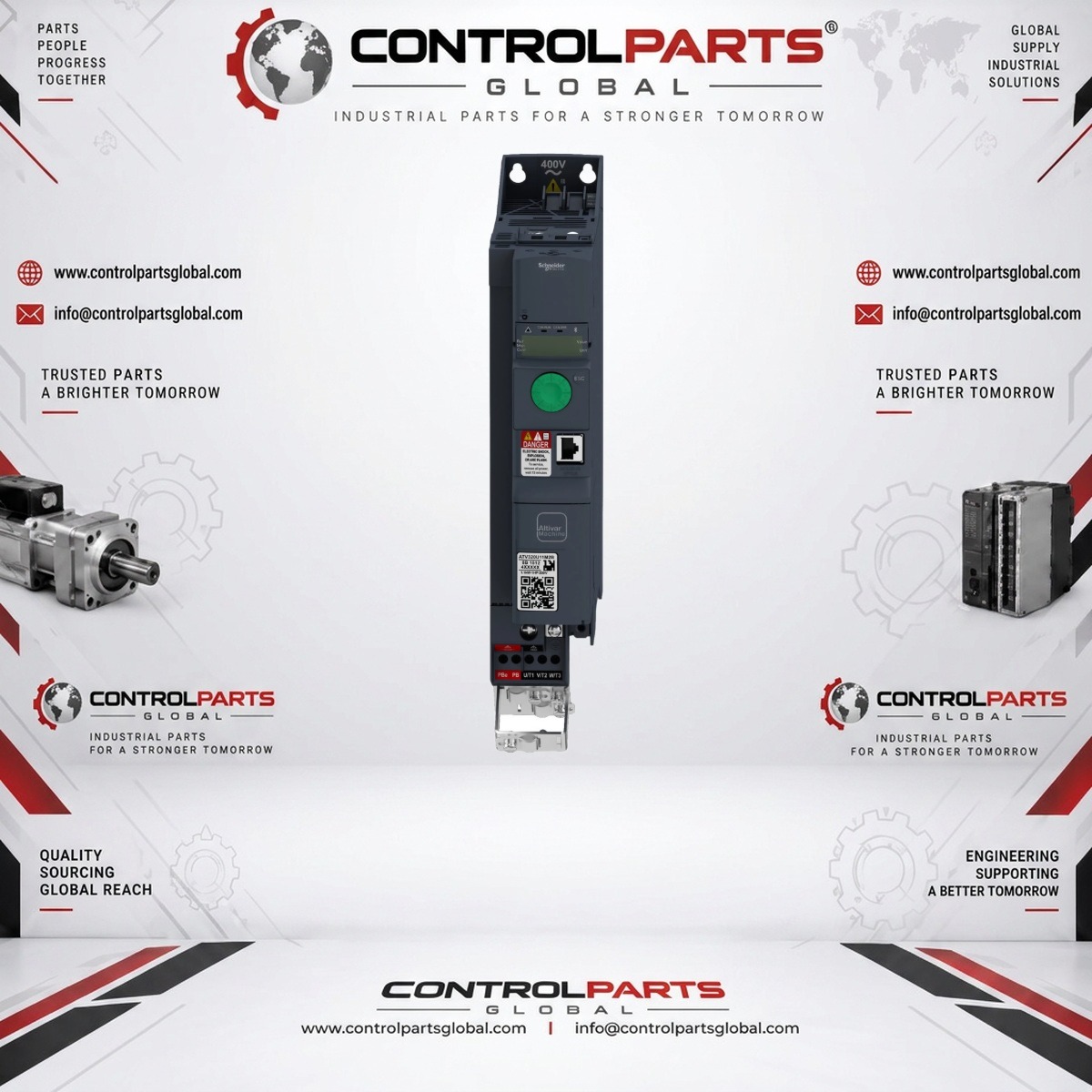 Schneider Electric ATV320U15N4B — Altivar Machine ATV320 1.5 kW, Drives