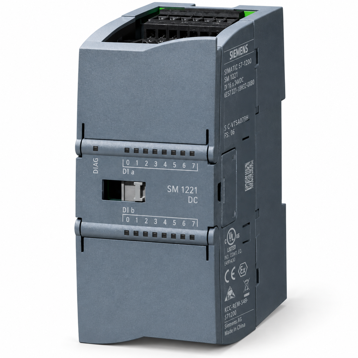 Siemens SIMATIC S7-1200 SM 1221 DI 16 x 24VDC – 6ES7 221-1BH32-0XB0