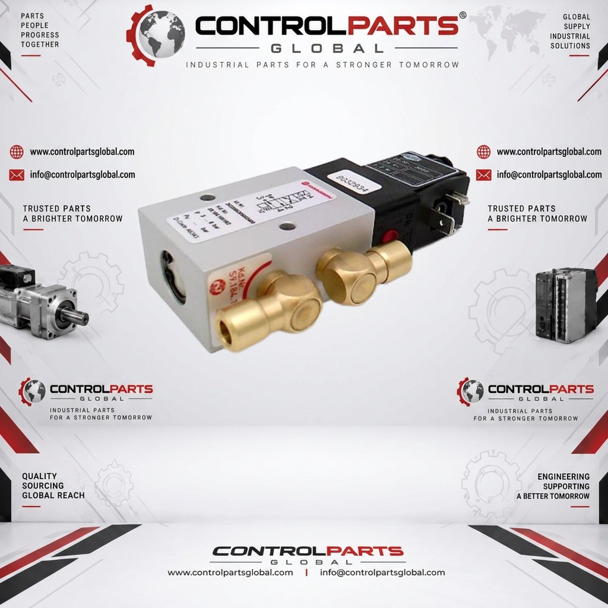 ControlParts Global S9.184.1051 — Solenoid Valve, Pneumatics