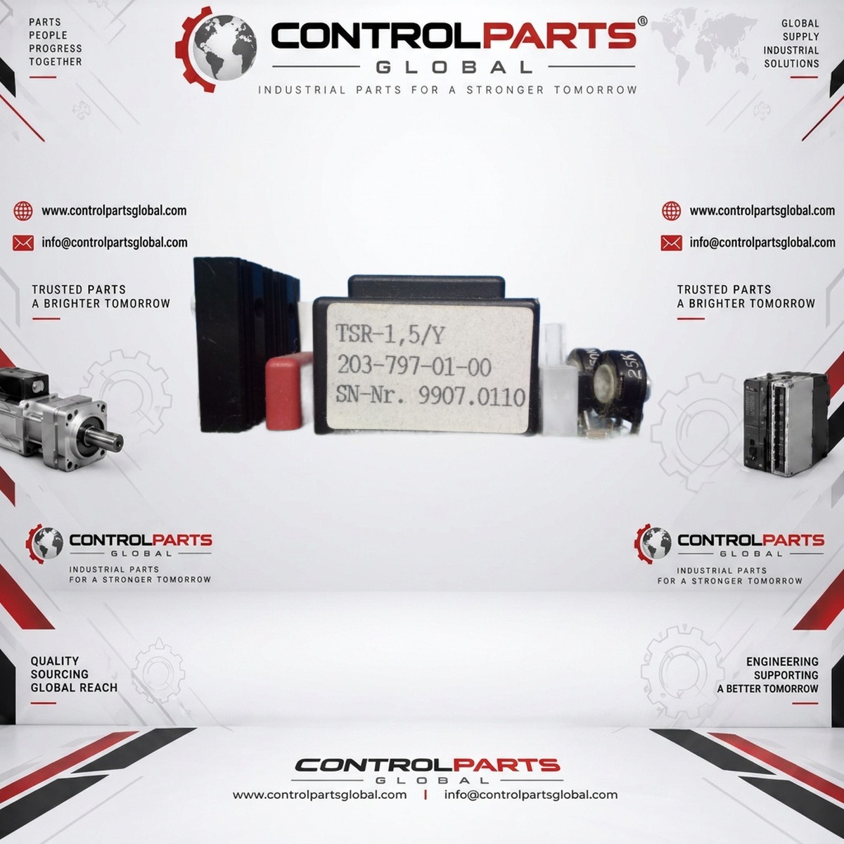 ControlParts Global TSR-1,5/Y — Speed Control Board, Machine Parts