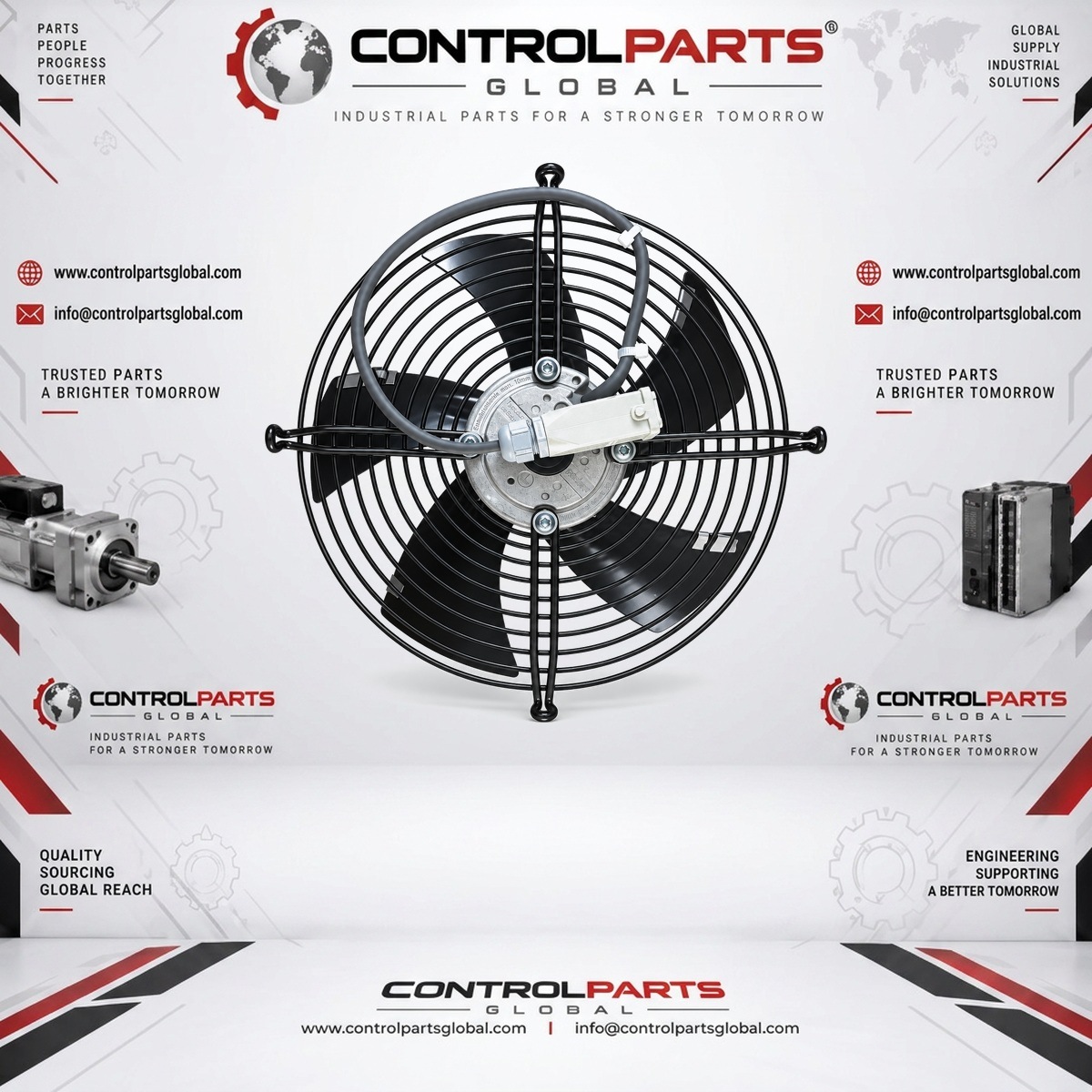 HEIDELBERG L6.170.0444 — Heidelberg DryStar M71-M72 Axial Fan, Printing