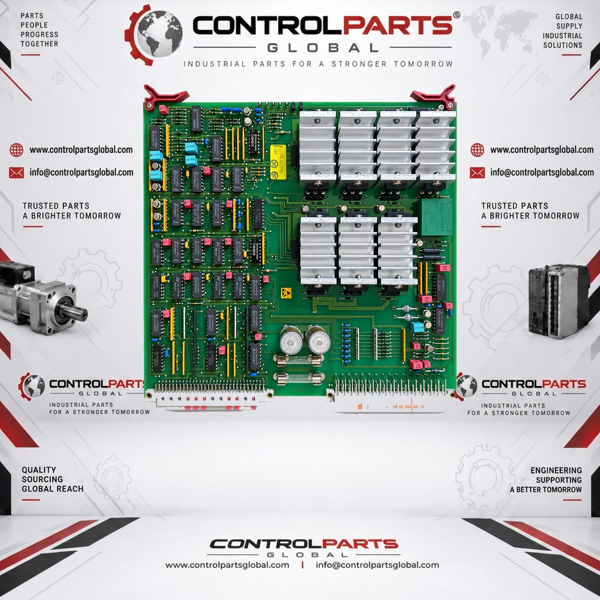 Heidelberg LTK50 electronic board 91.144.8021 – component side