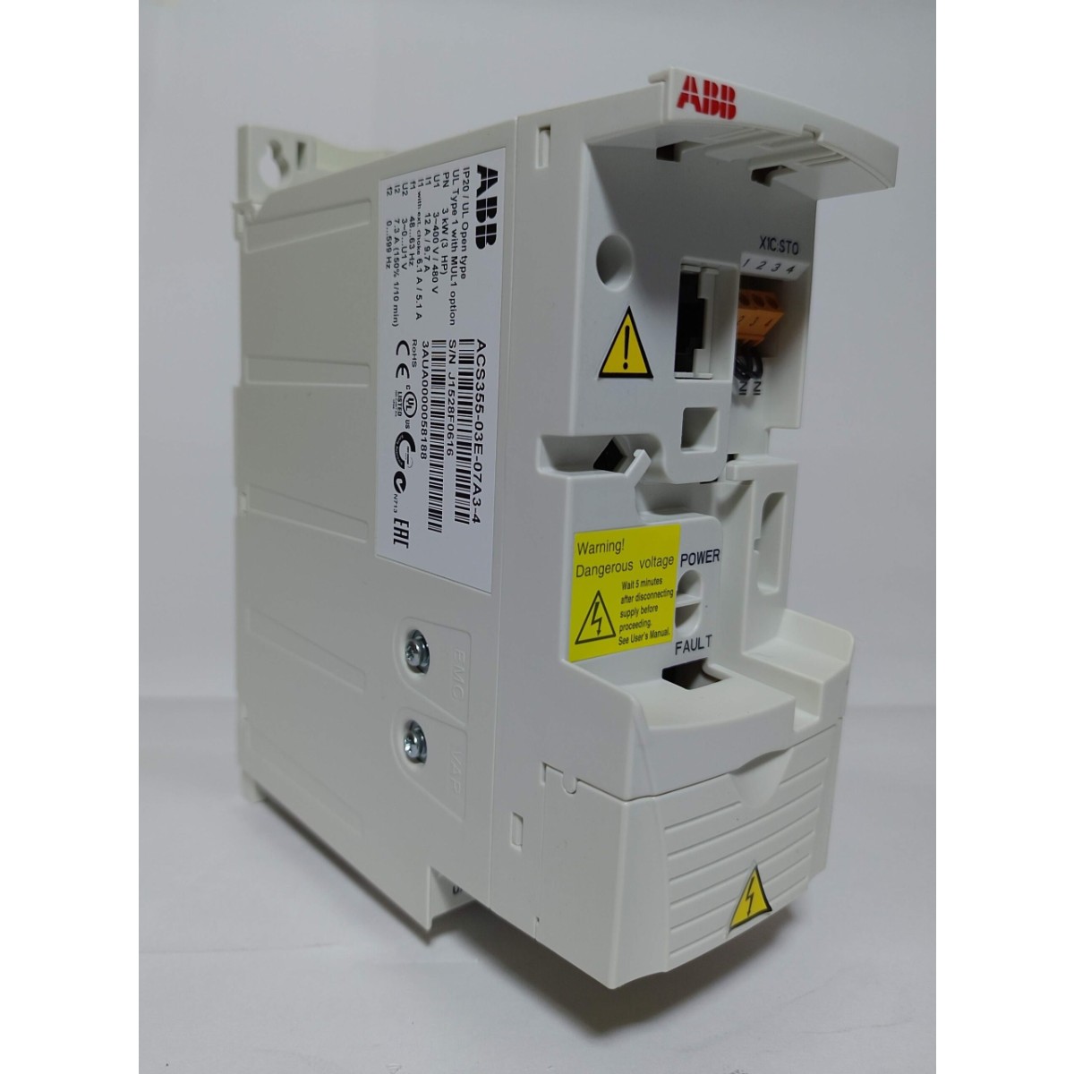 ABB ACS355 Machinery Drive 3 kW