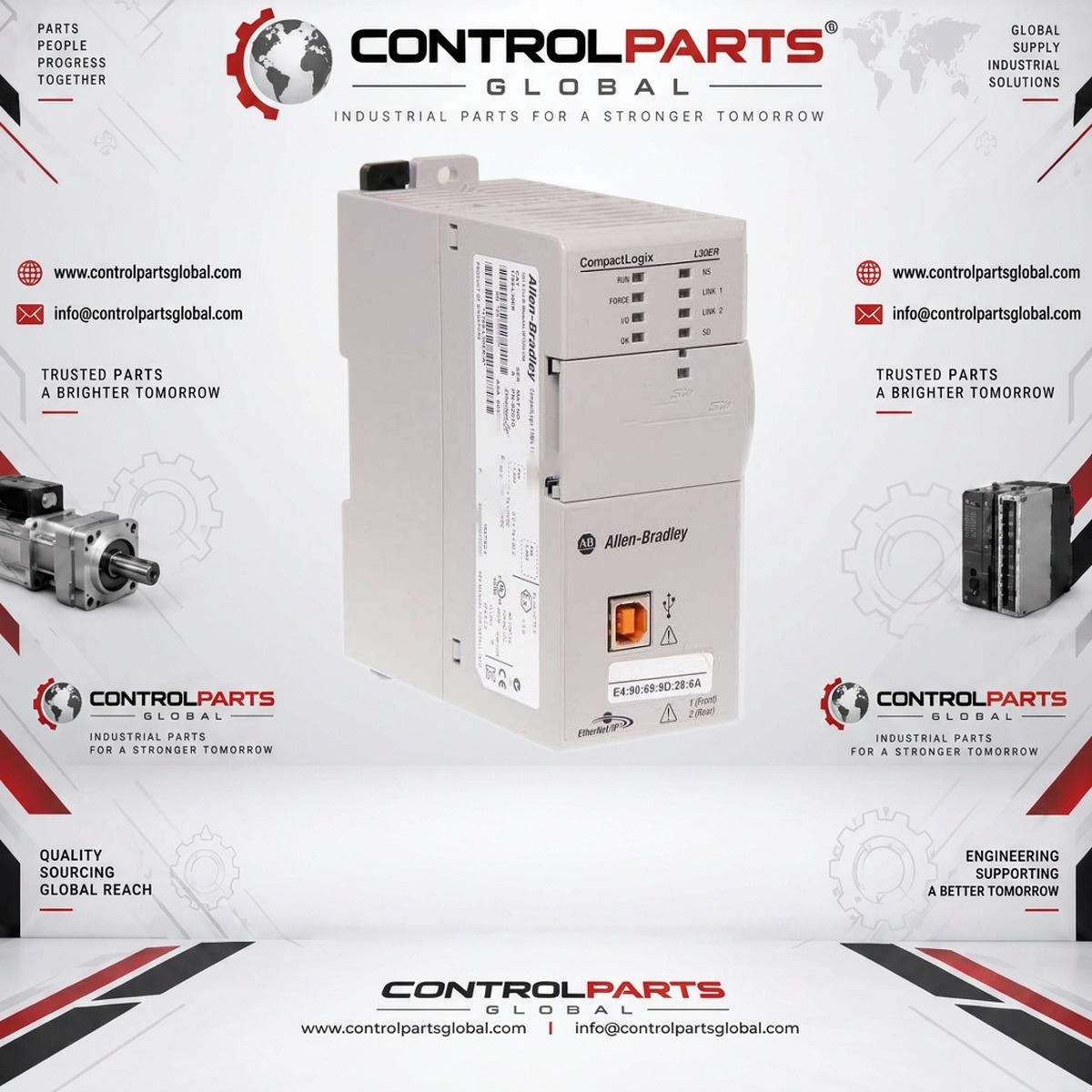 Allen-Bradley 1769-L30ER-QBFC1B — CompactLogix 5370 Controller, Automation