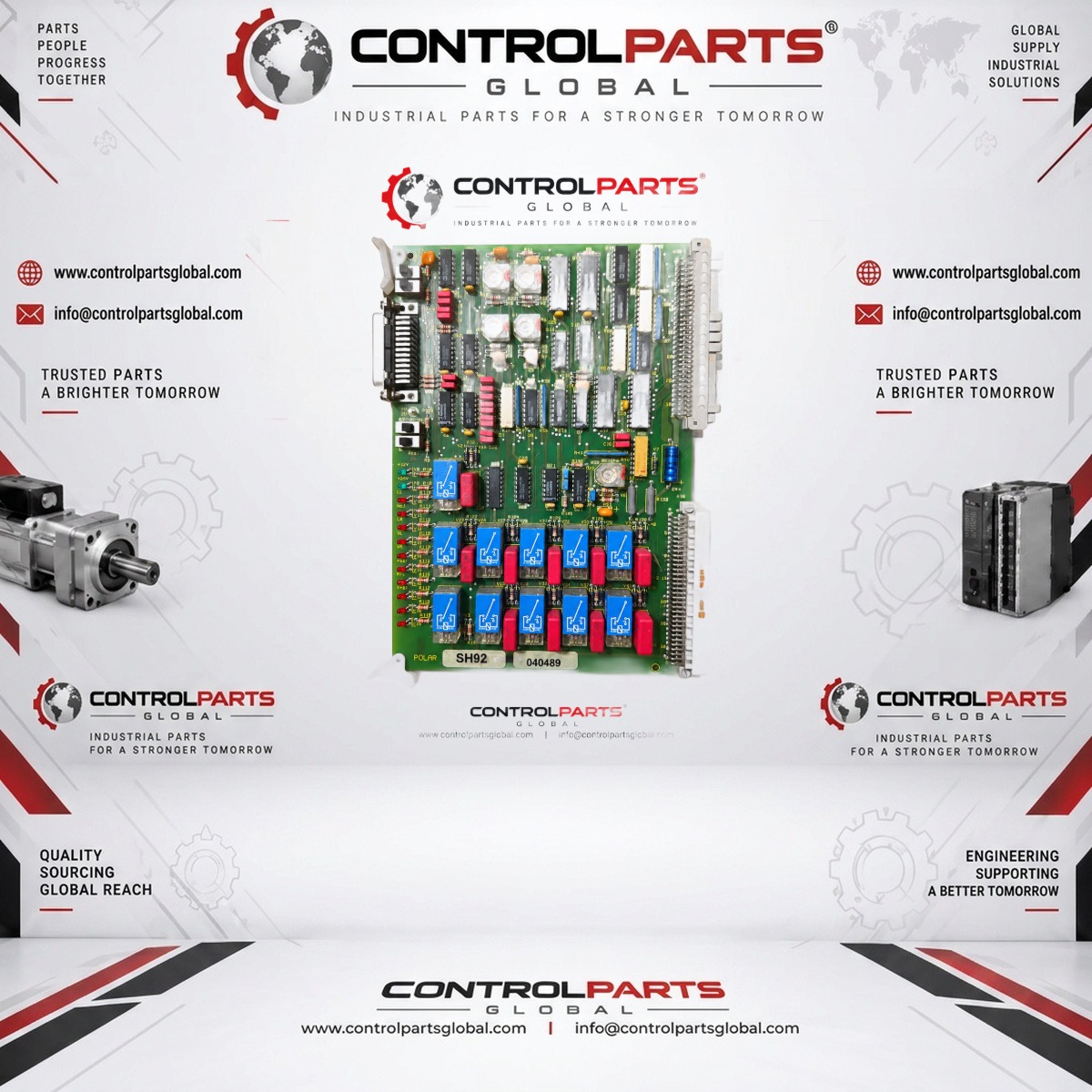 ControlParts Global SH92 — Shear Bolt, Machine Parts