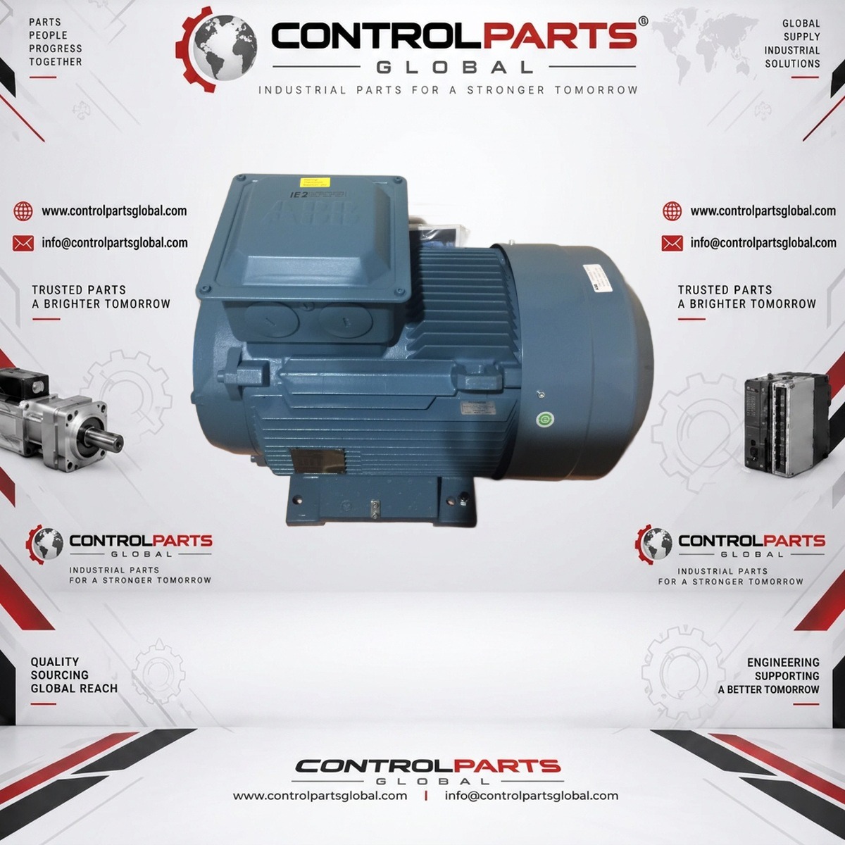 ABB M2BAX 100LB4 — 3-Phase Cast Iron Motor 3 kW, Motors