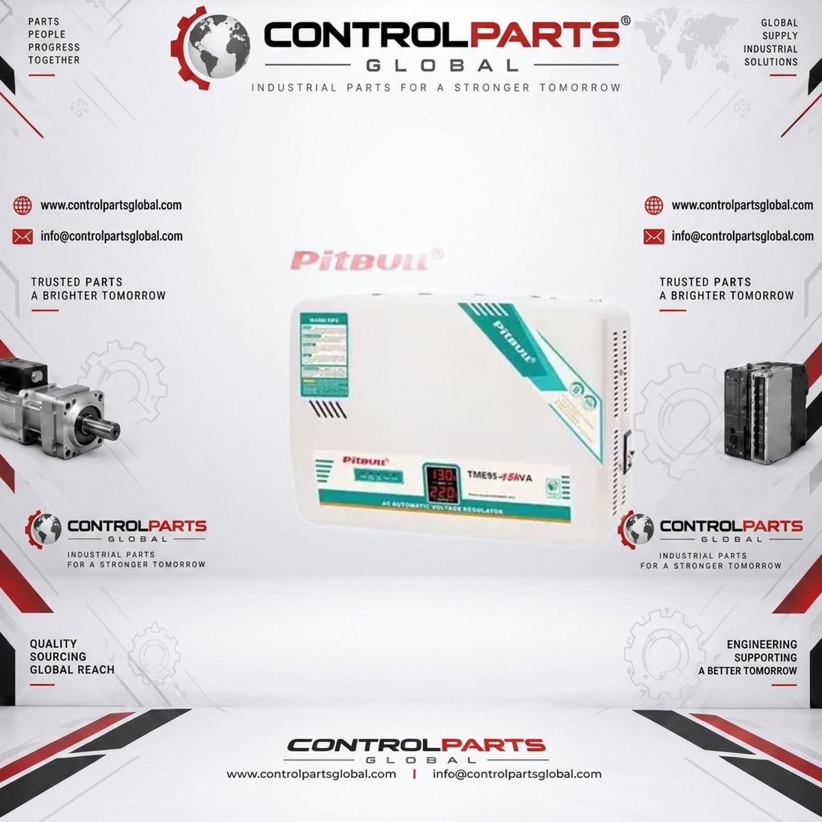 ControlParts Global CPG-AVR-1PH-5 — Single Phase Automatic Voltage Regulator 5 kVA, Voltage Stabilizers