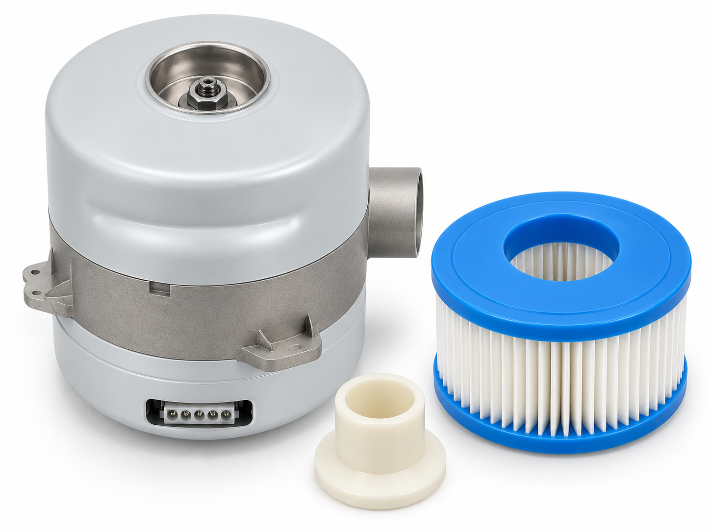 Heidelberg Blower Motor / Fan with Air Filter — SF2-3-LI-LO-BI-E