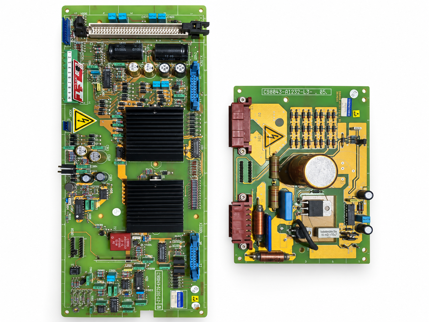 Heidelberg Siemens SVT Drive Board Set – C98043-A1231-L2 + C98043-A1232-L3 — Complete Set