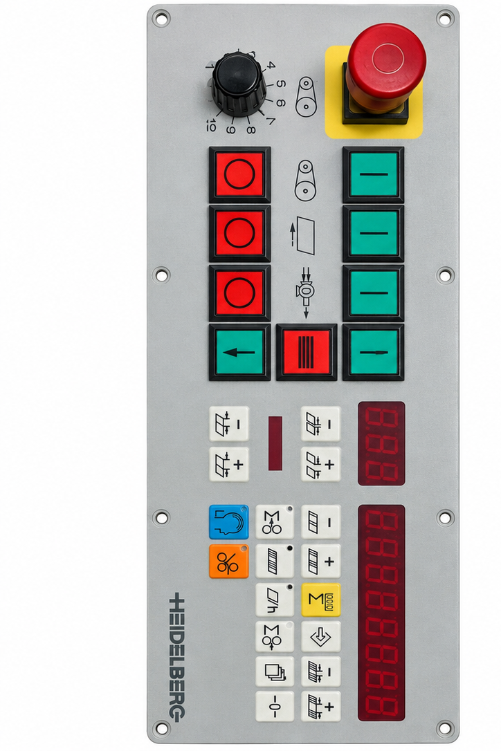 Heidelberg STAHL Operator Control Panel – front view