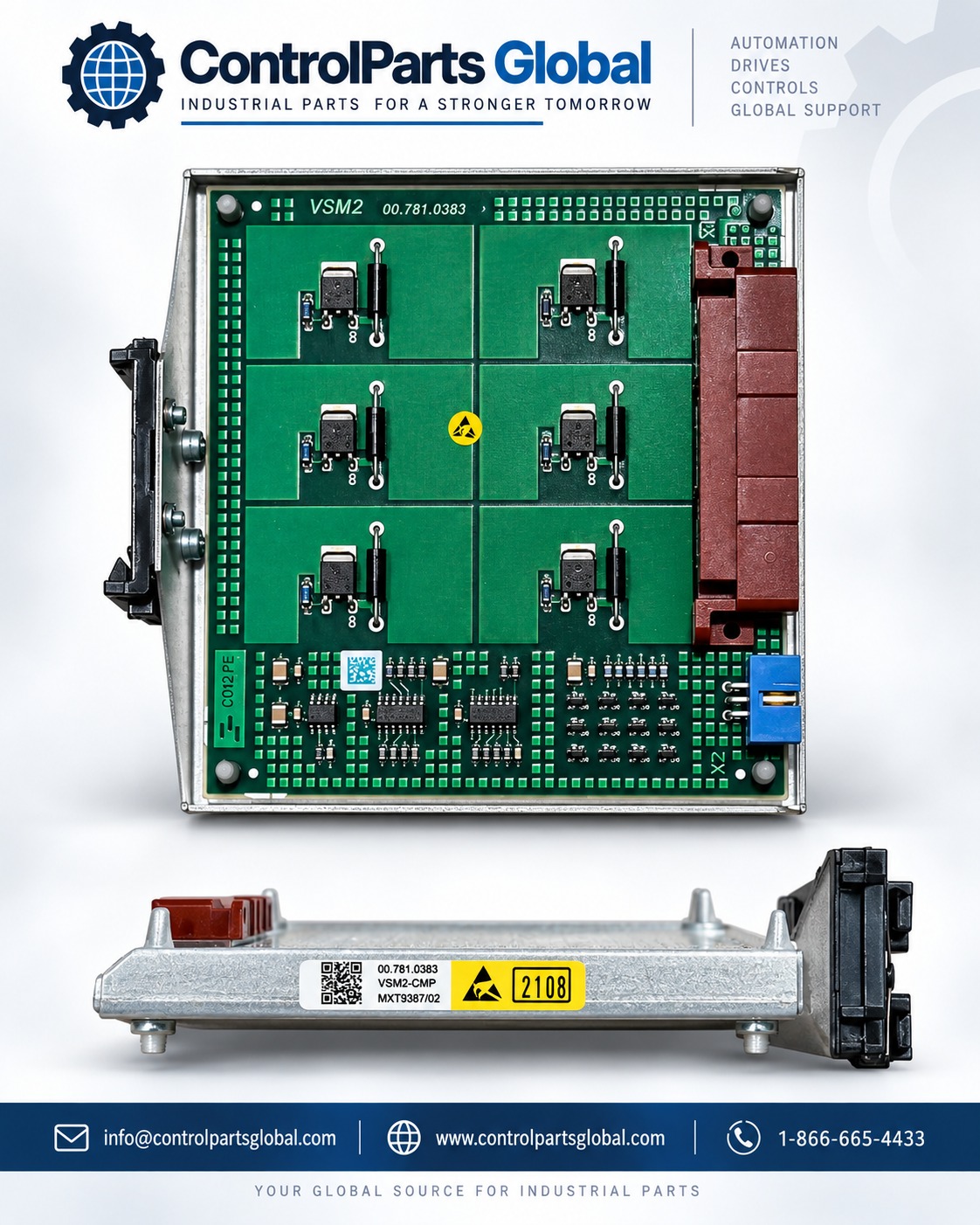 00.781.0383 VSM2-CMP Industrial Electronic Module — 00.781.0383